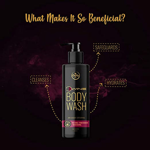 the beauty co D'Wine Body Wash